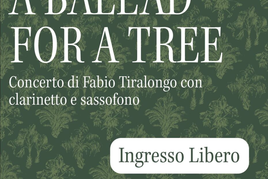 A Ballad For a Tree
