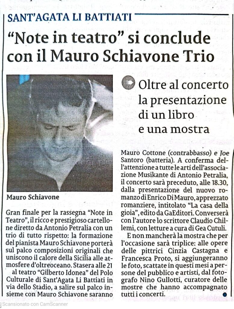 Mauro Schiavone Trio