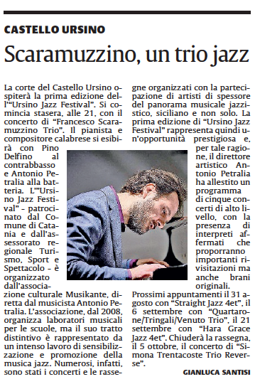 Francesco Scaramuzzino Jazz Trio