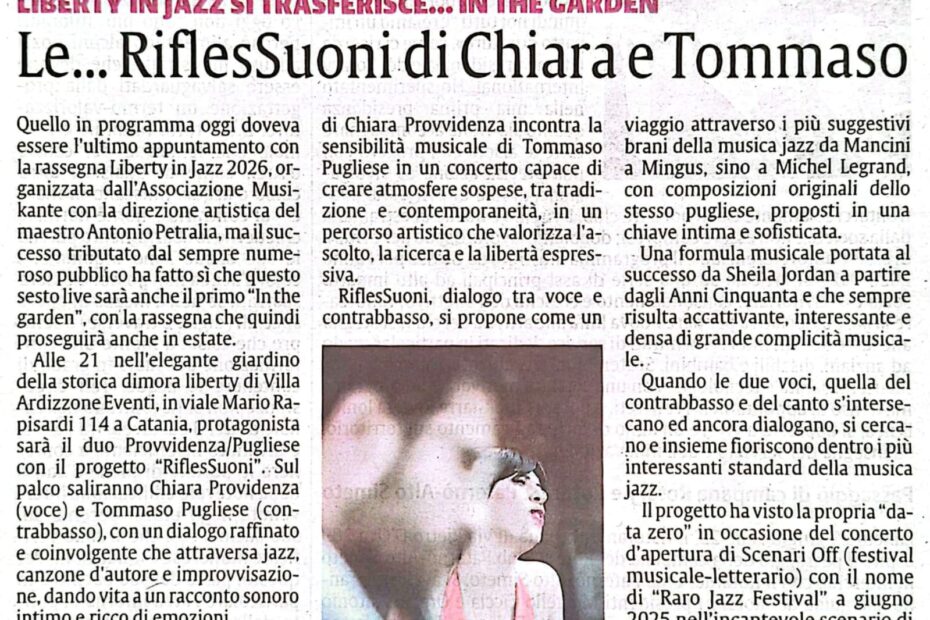 Chiara Provvidenza e Tommaso Pugliese