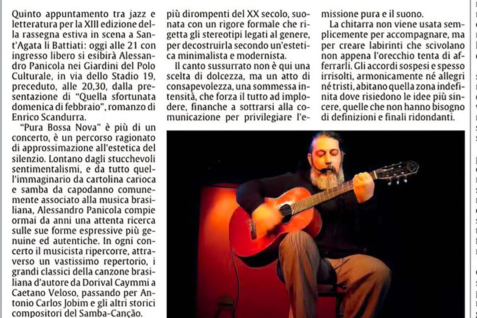 Alessandro Panicola Pura Bossa Nova
